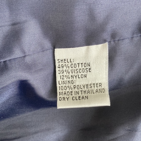 Talbots Fringed Edge Tweed Jacket - Picture 11 of 13